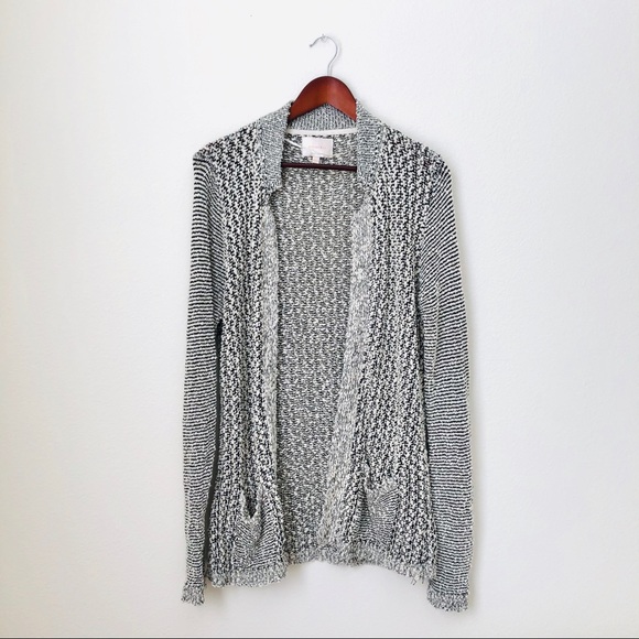 Anthropologie Sweaters - Skies are Blue•Kitted Grey Cardigan